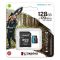 Карта пам'яті microSDXC (UHS-1 U3) Kingston Canvas Go Plus 128Gb class 10 A2 V30 (R170MB/s, W90MB/s) (adapter SD)