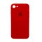 Чехол Soft Touch для Apple iPhone 7/8/SE 2020/SE 2022 Red with Camera Lens Protection