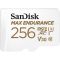 Карта пам'яті SanDisk 256 GB microSDXC Max Endurance UHS-I U3 V30 + SD adapter SDSQQVR-256G-GN6IA