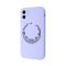 Чехол Wave Minimal Art Case для Apple iPhone 11 with MagSafe Light Purple/Lotus