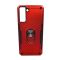 Чехол Armor Antishock Case для Samsung S21 Plus/G996 with Ring Red