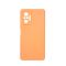 Чохол Original Soft Touch Case for Xiaomi Redmi Note 10 Pro/Note 10 Pro Max Orange with Camera Lens