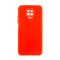 Чохол Original Soft Touch Case for Xiaomi Redmi Note 9s/Note 9 Pro/Note 9 Pro Max Red with Camera Lens