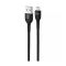 Кабель Proove Weft Lightning 2.4A 1m Black