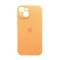 Чохол Soft Touch для Apple iPhone 15 Grapefruit with Camera Lens Protection