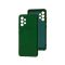 Чехол Original Soft Touch Case for Samsung A32-2021/A325 Green with Camera Lens