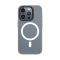 Чехол Blueo Frosted Anti-Drop Case for iPhone 15 Pro Max with MagSafe Grey