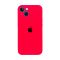 Чехол Soft Touch для Apple iPhone 13/14 Hot Pink with Camera Lens Protection