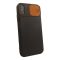 Чехол накладка Camshield TPU для iPhone X/XS Black/Orange