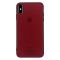 Чохол Leather Case для iPhone XS Max Red