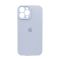 Чохол Soft Touch для Apple iPhone 13 Pro Max Lilac Blue with Camera Lens Protection