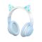 Bluetooth Навушники XO BE38 Cats Ear Blue