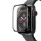 Захисне скло Matte for Apple Watch Series 3 38 mm 3D Black (тех.пак)