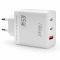 МЗП MIetubl MTB-CS07E 2USB-C + USB 65W + Type-C Cable White