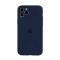 Чохол Soft Touch для Apple iPhone 12/12 Pro Midnight Blue with Camera Lens Protection Square