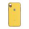 Чохол Molan Soft Glass для iPhone XR Yellow