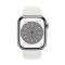 Смарт-годинник Apple Watch Series 8 45mm Silver/White (MP6P3) S/M