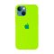 Чехол Soft Touch для Apple iPhone 13 Neon Green