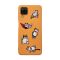 Чехол Original Soft Touch Case for Samsung A12-2021/A125/M12-2021 Orange Lazy Cat
