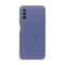 Чехол Original Soft Touch Case for Samsung A03s-2021/A037 Violet with Camera Lens