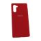 Чехол Original Soft Touch Case for Samsung Note 10/N970 Red