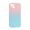 Чохол накладка Silicon Gradient Case для iPhone 13/14 Pink/Light Blue