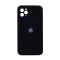 Чохол Original Soft Touch Case for iPhone 12 Pro Black with Camera Lens