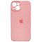 Чехол Soft Touch для Apple iPhone 13/14 Pink with Camera Lens Protection Square