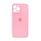 Чохол Soft Touch для Apple iPhone 11 Pro Max Pink with Camera Lens Protection Square