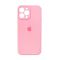 Чехол Original Soft Touch Case for iPhone 11 Pro Max Pink with Camera Lens