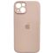 Чехол Soft Touch для Apple iPhone 13/14 Pink Sand with Camera Lens Protection Square