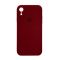 Чохол Soft Touch для Apple iPhone XR Plum with Camera Lens Protection Square