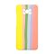 Чехол Silicone Cover Full Rainbow для Xiaomi Poco X3 Yellow/Pink with Camera Lens