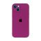 Чехол Soft Touch для Apple iPhone 13/14 Purple with Camera Lens Protection