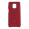 Чехол Original Soft Touch Case for Xiaomi Redmi Note 9s/Note 9 Pro/Note 9 Pro Max Raspberry Red