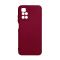 Чехол Original Soft Touch Case for Xiaomi Redmi Note10 Marsala with Camera Lens