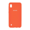 Чехол Original Soft Touch Case for Samsung A10-2019/A105 Orange