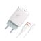 МЗП SkyDolphin SC06L 1xUSB 2.4A White + Lightning (MZP-000178)