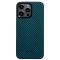 Чехол Pitaka iPhone 15 Pro Case with MagSafe Black/Blue (KI1508P)