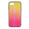 Чохол Silicon Mirror Shine Gradient Case для iPhone 8 Plus Sunset Red