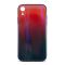 Чохол Silicon Mirror Shine Gradient Case для iPhone XR Ruby Red