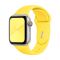 Ремешок для Apple Watch 42mm/44mm Silicone Watch Band Yellow
