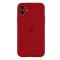 Чехол Soft Touch для Apple iPhone 11 Rose Red with Camera Lens Protection