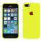 Чехол Soft Touch для Apple iPhone 5/5S Yellow