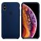 Чехол Soft Touch для Apple iPhone XS  Max Blue Horizon (Original)