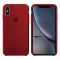 Чохол Soft Touch для Apple iPhone X/XS China Red