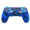 Силиконовый чехол для джойстика Sony PlayStation PS4 Type 1 Camouflage Blue тех.пак