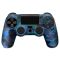 Силиконовый чехол для джойстика Sony PlayStation PS4 Type 1 Camouflage Dark Blue тех.пак