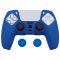 Силіконовий чохол для джойстика Sony PlayStation PS5 Type 6 Blue + накладки на аналогові стіки