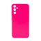 Чехол Original Soft Touch Case for Samsung A14-A145 Ultra Pink with Camera Lens